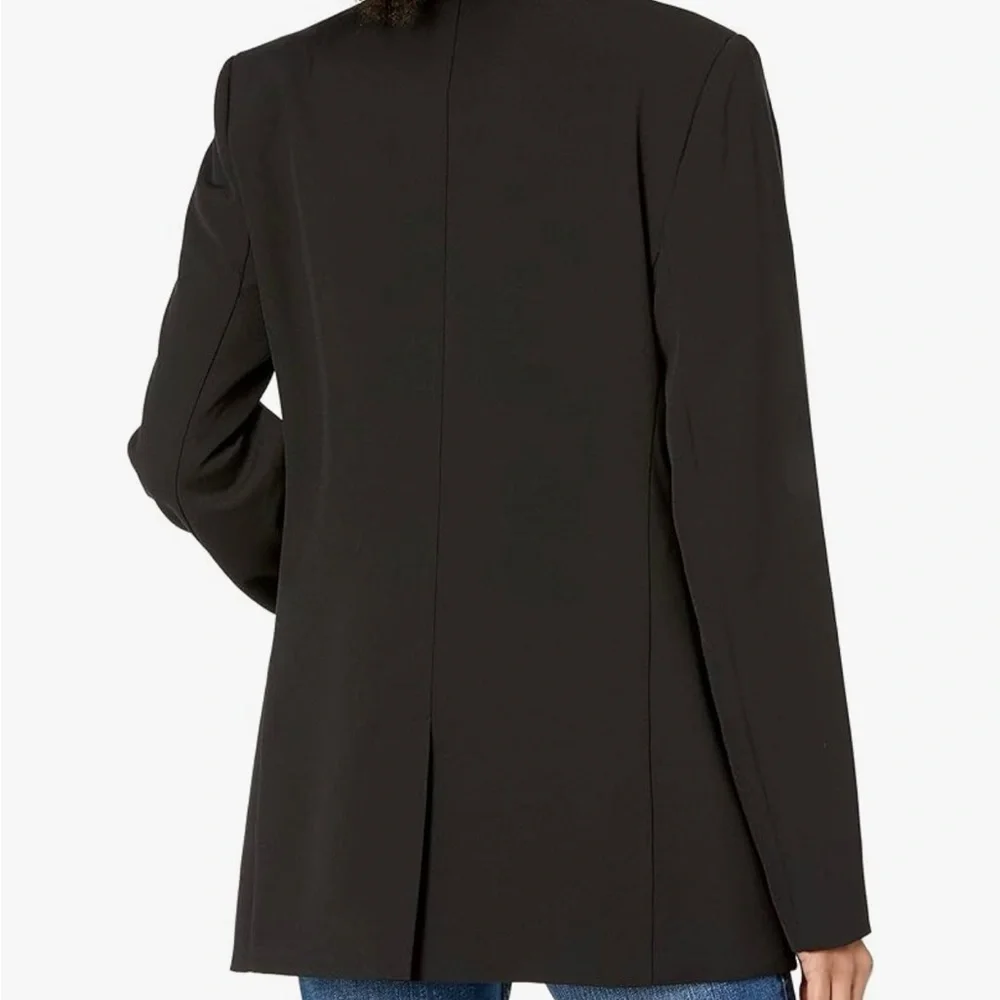 The Drop Blake Women's Long Black Blazer S NWT academic preppy workwear office - Picture 3 of 7